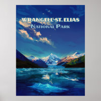 Parc national Wrangell St. Elias Alaska Vintage