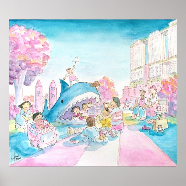 Affiche Parc Trans City (Devant)