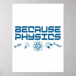 Affiche Parce que la physique