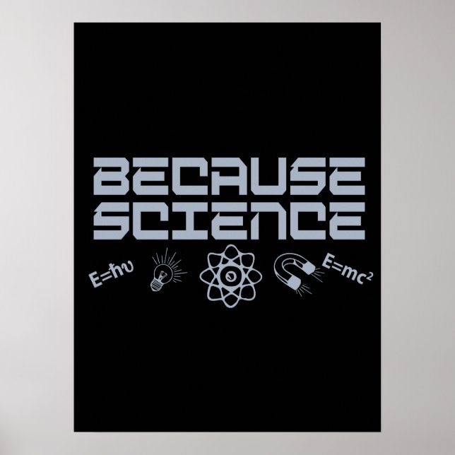 Affiche Parce que la science (Devant)
