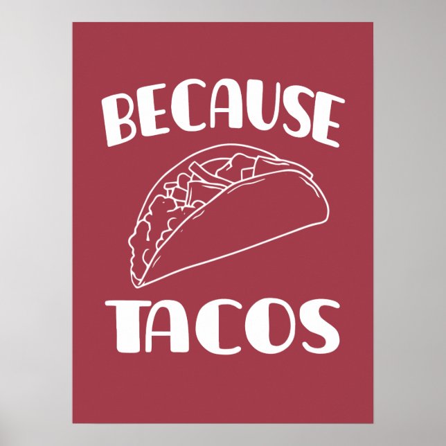 Affiche Parce que Tacos (Devant)