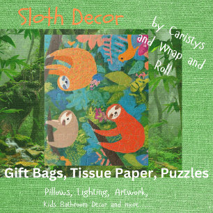 Affiche Parcelles accrochées aux arbres