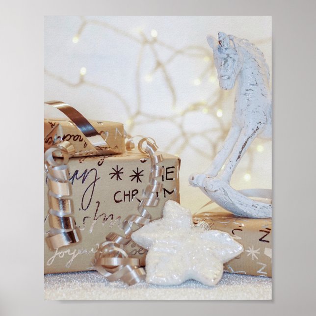 Affiche Parcelles enroulées de Noël (Devant)