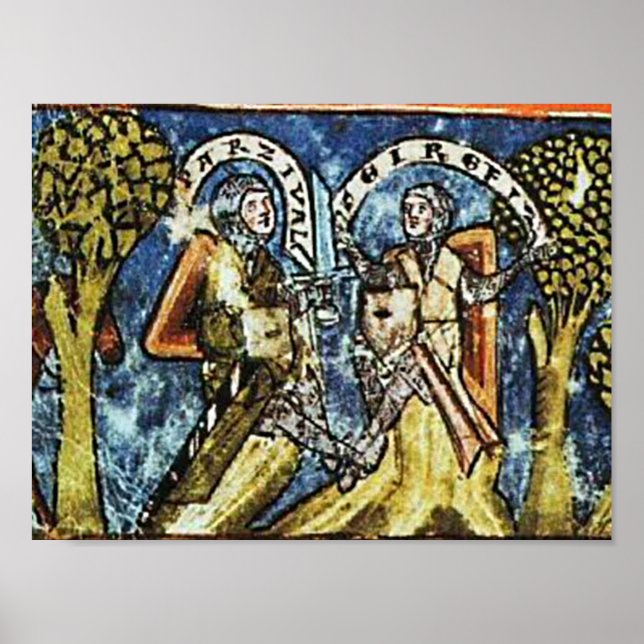 Affiche Parcival Mittelalterliches Abbild (Devant)