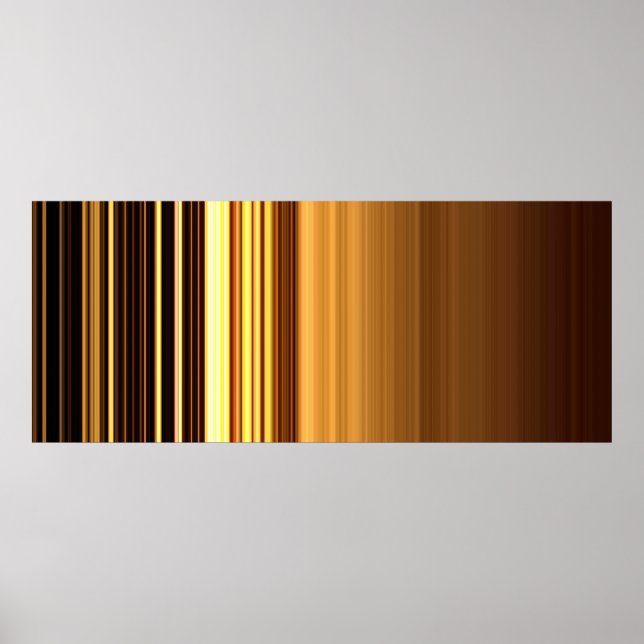 Affiche Parcours arrière - plan or or or (Devant)