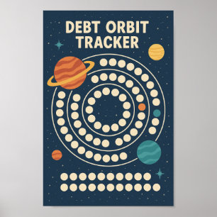 Affiche Parcours financier - Suivi d'orbite de la planète