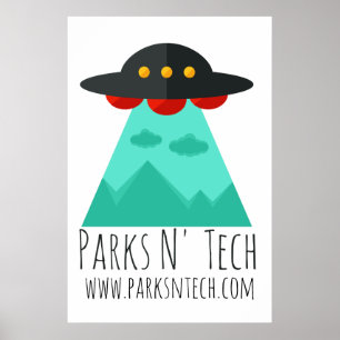 Affiche Parcs N' Tech UFO 2