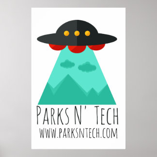 Affiche Parcs N' Tech UFO 2