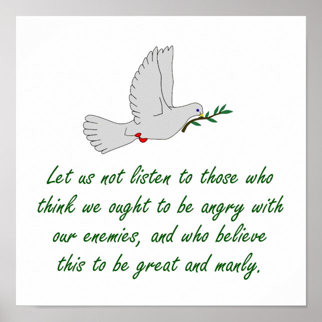 Affiche Pardonnons-Nous Les Uns Aux Autres - Citations De  (Devant)