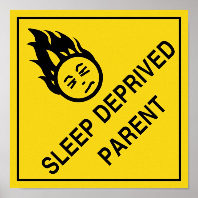 Affiche Parent privé du sommeil (Devant)