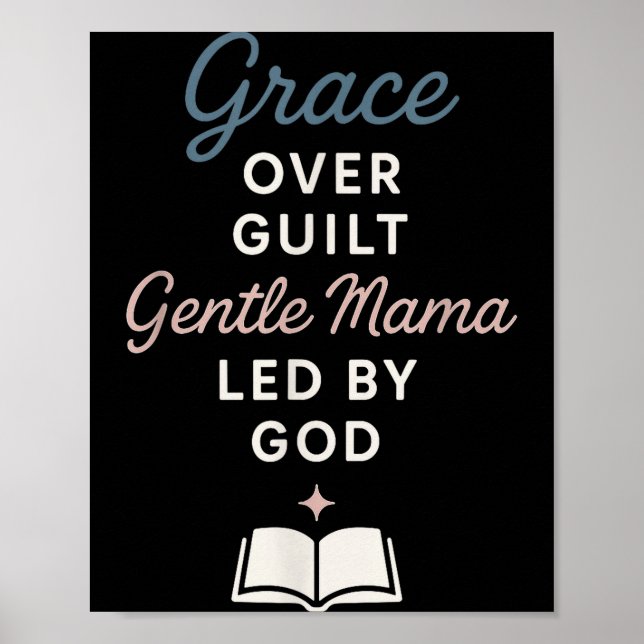 Affiche Parenting chrétien doux Élever des disciples Maman (Devant)