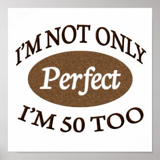 Affiche Parfait 50 ans