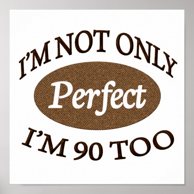 Affiche Parfait 90 ans (Devant)