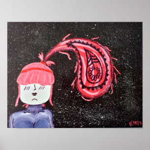 Affiche parfaite de l'art 11x14 de "Paisley"