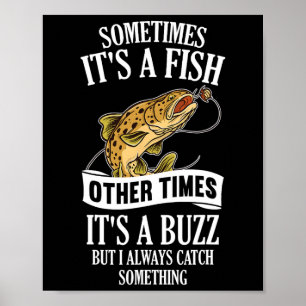 Affiche Parfois c'est un poisson d'autres fois c'est une p