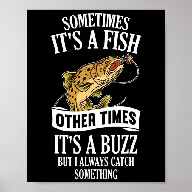 Affiche Parfois c'est un poisson d'autres fois c'est une p (Devant)