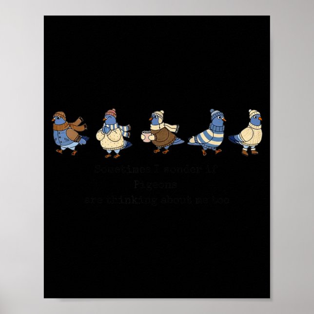 Affiche Parfois je me demande si les Geons pensent à moi (Devant)