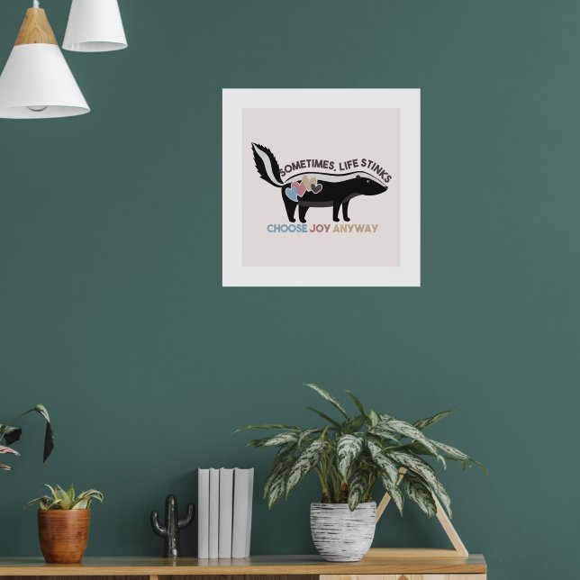 Affiche Parfois, La Vie pue... Choisir Joy (Salon 1)