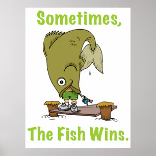 Affiche Parfois le poisson gagne l'affiche