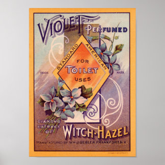 Affiche Parfum violet