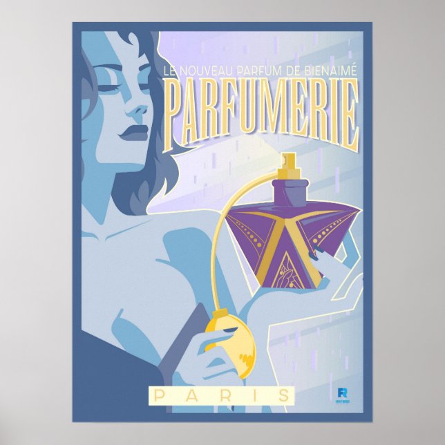 Affiche parfumerie (Devant)