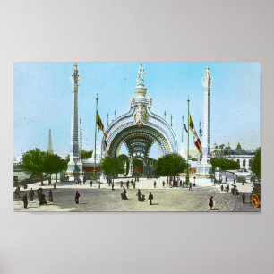 Affiche Paris 1900 – Expostion Universelle Weltausstellu