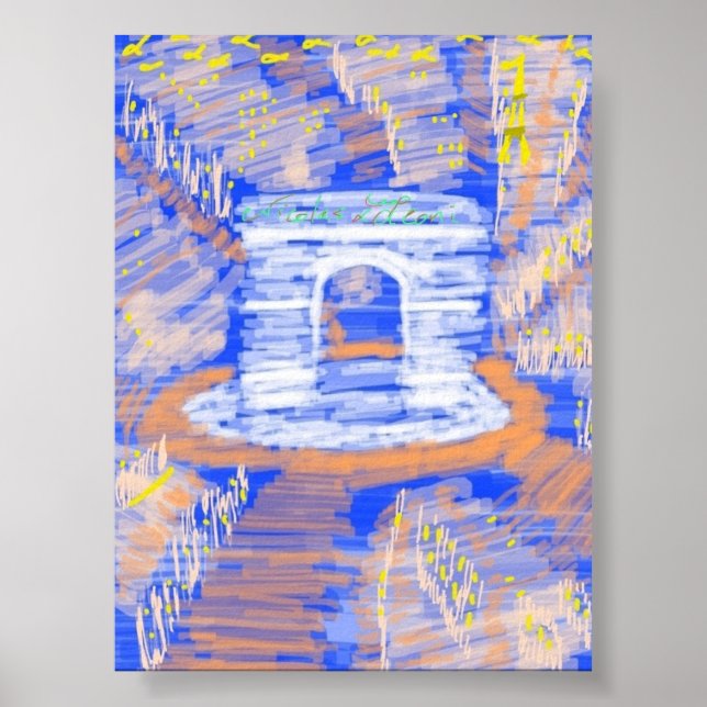 Affiche Paris Arc de Triomphe (Devant)