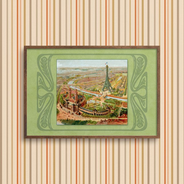 Affiche Paris Art Print Nouveau (Créateur téléchargé)