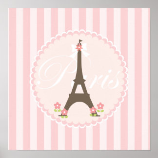 Affiche Paris au printemps