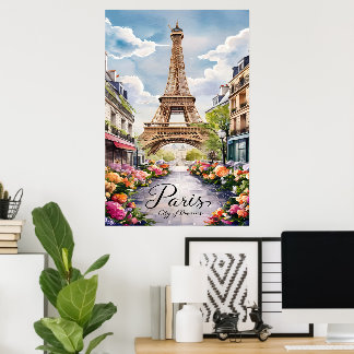 Affiche Paris Dreamscape Avec Tour Eiffel