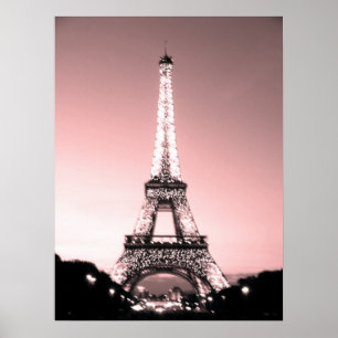 Affiche Paris Eiffel Tower