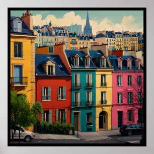 Affiche Paris enchanté