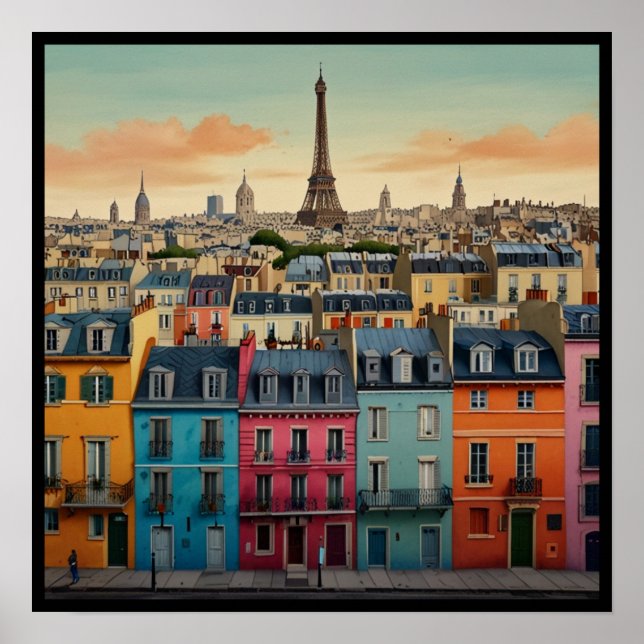 Affiche Paris enchanteur (Devant)