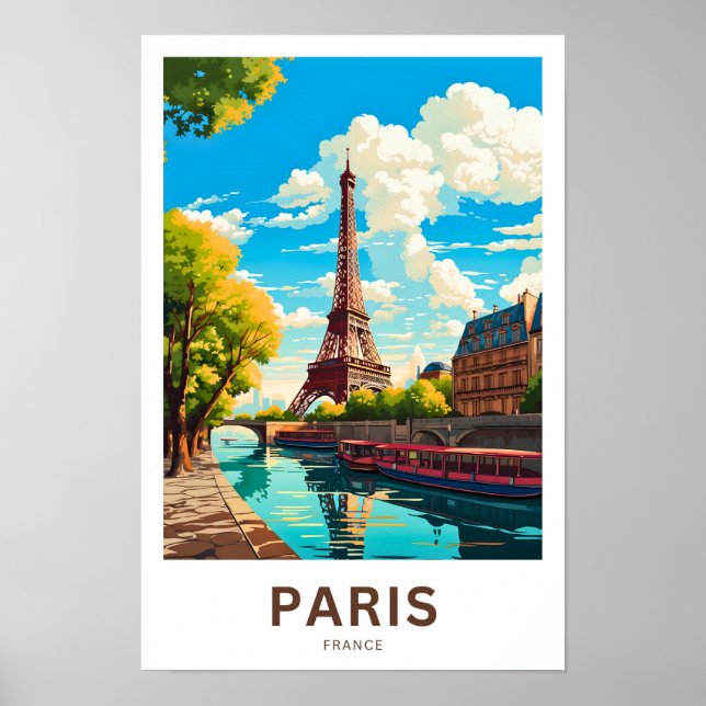 Affiche Paris France Imprimer (Devant)