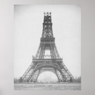Affiche Paris - La Tour Eiffel - 1889