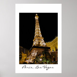 Affiche Paris, Las Vegas