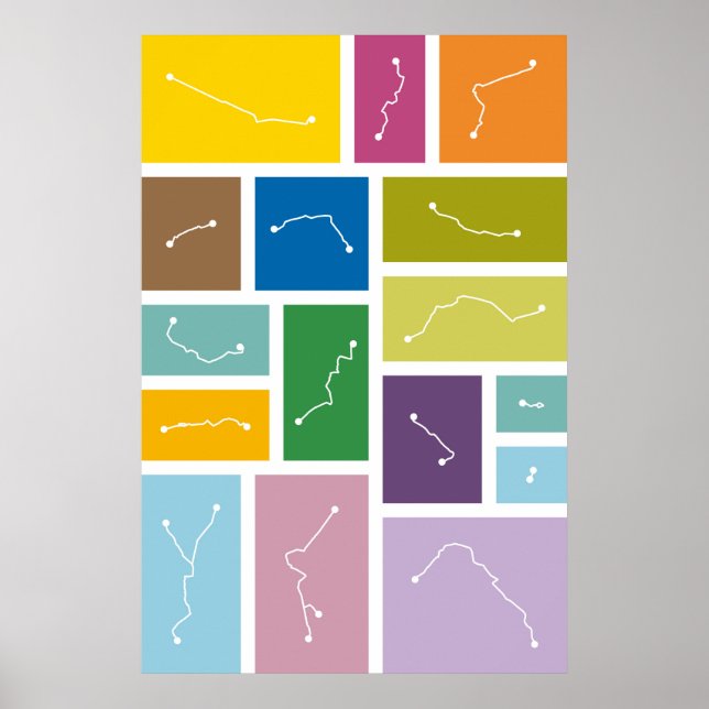 Affiche Paris - Palettes de Transport (Devant)