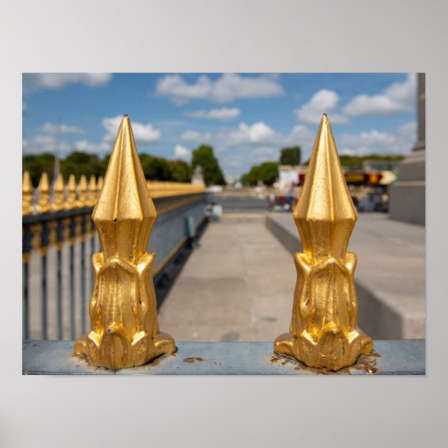 Affiche Paris Place de la Concorde (Devant)