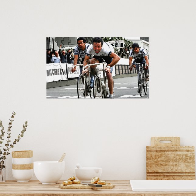 Affiche Paris-Roubaix 1981 (Cuisine)