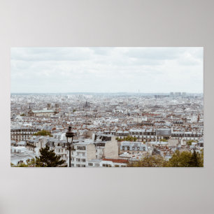 Affiche Paris Skyline