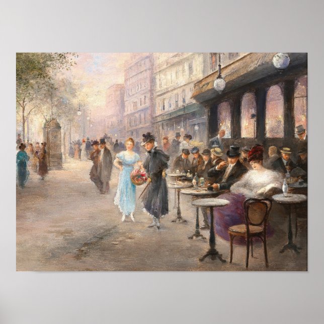 Affiche Paris Street Old Art (Devant)