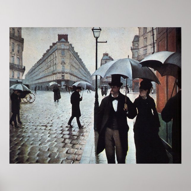 Affiche Paris Street - Pluie (Devant)