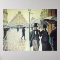 Paris Street, Rainy Day par Caillebotte