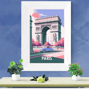 Affiche Paris Travel