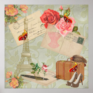 Affiche Paris vintage