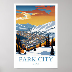 Affiche Park City Utah