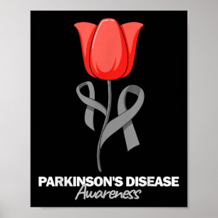 Affiche Parkinsons Sensibilisation à la maladie Mois d'avr