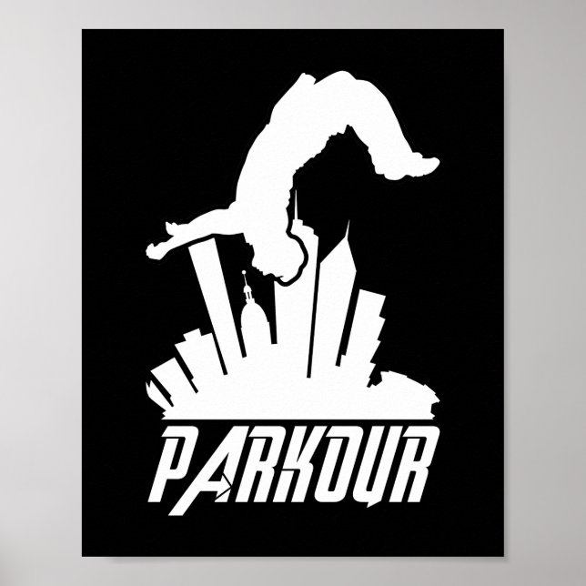Affiche Parkour Freerunner Parkour Runner (Devant)
