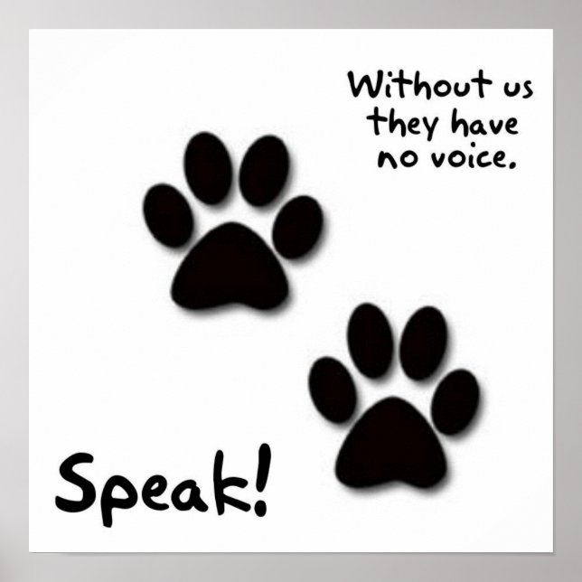 Affiche Parle ! (Devant)