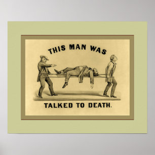 Affiche Parlé à la mort